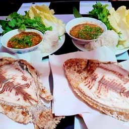 ปลาทับทิมเผาเกลือ XL =250บาท