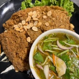 ยำปลาดุกฟู