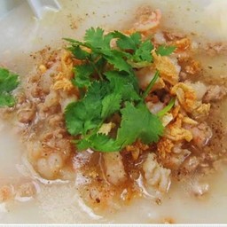 ข้าวต้มกุ้งสับ