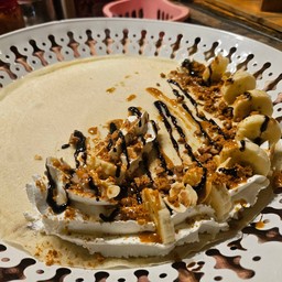 เครปเย็น กล้วยหอม บิสคอฟคุ๊กกี้