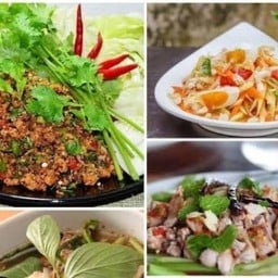 ร้านลาบศรีสะเกษ นายแบงค์ -