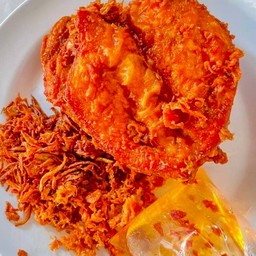 อกไก่ใหญ่ 3ชิ้นข้าวเหนียว2