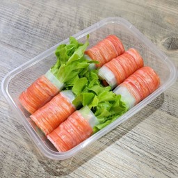 สลัดโรลปูอัด ไส้x2