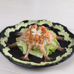 กุ้งแช่น้ำปลา