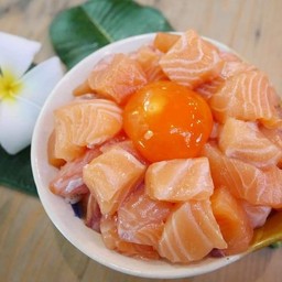 ข้าวแซลมอนไข่ดอง
