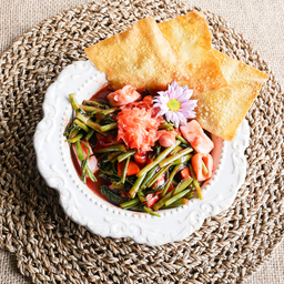 เย็นตาโฟผัดแห้งทะเล