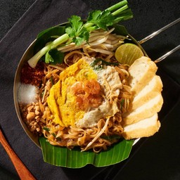 ผัดหมี่มั่ว (จาน)