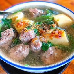 ต้มจืดเต้าหู้หมูสับ