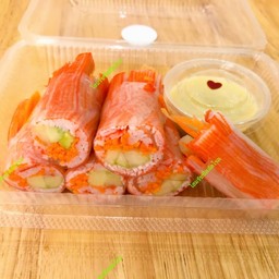 สลัดโรลปูอัดนุ่ม (ไม่ผัก)