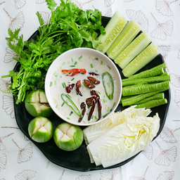 เซ็ตน้ำพริกปูหลน