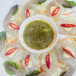 กุ้งแช่น้ำปลา