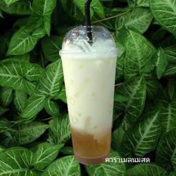 คาราเมลนมสด เย็น