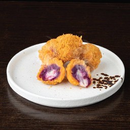 Purple Sweet Potato Cheese Ball 4 pcs (Delivery)