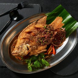 น้ำตกปลาทอด