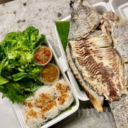 ชุดเมี่ยงปลาเผา