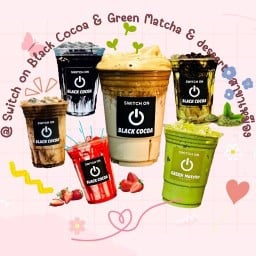 Switch on Black Cocoa & Green Matcha & dessert_เหมือง Chonburi