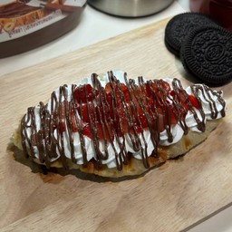 Nutella Strawberry whipped-cream