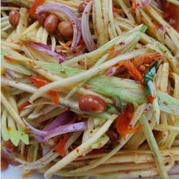 ยำมะม่วง3รส(ไม่ใส่ปลาร้า)