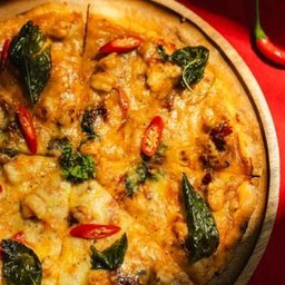 pizza หน้ากระเพรา