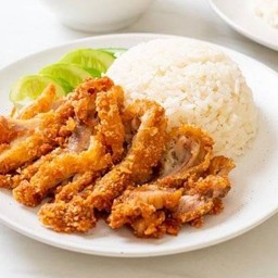 ข้าวไก่ทอด