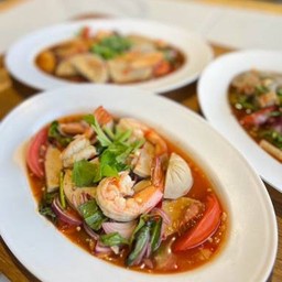 ยำกุ้งสุก