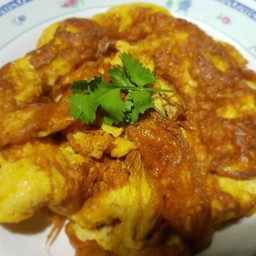 ข้าว + ไข่เจียว ไก่ยอ