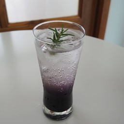 Blueberry soda