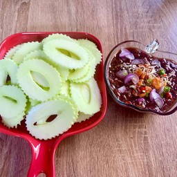 มะม่วงเปรี้ยว+กะปิทรงเครื่อง