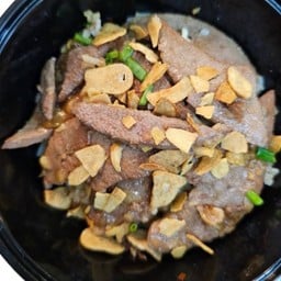 ข้าวตับกระเทียม