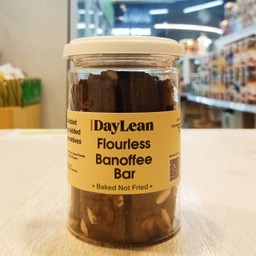 Daylean Flourless Banoffee Bar Low Carb.