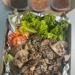 หมูกระทะ (แบบย่างให้พร้อมทาน) ไซร้ s