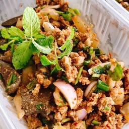 ลาบอีสานหมู