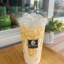 นมสดคาราเมล เย็น