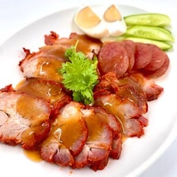 หมูแดงสับ