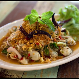 ยำหอยนางรม