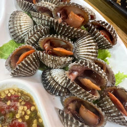 หอยแครงเผา