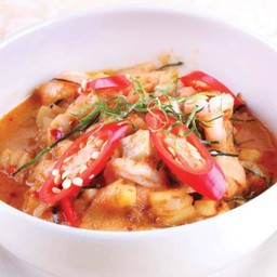 แกงคั่วสับปะรดกุ้ง