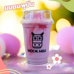 นมชมพูปั่น