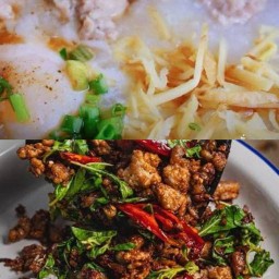 กะเพราพริกแห้ง โจ๊กหมูเด้งเตาถ่าน😊 หมู่บ้านพฤกษาวิลล์85 หมู่บ้านพฤกษาวิลล์85 ซอย24 บ้านหลังสุดท้ายซ้ายมือ