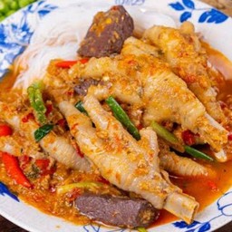 ขนมจีน+น้ำยาป่าขาไก่