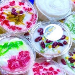 วุ้นกะทิสด ข้างโรงเรียนสามกอง