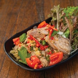 ยำแซ่บซี่โครงนึ่ง