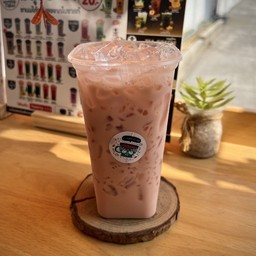 ชากุหลาบนม