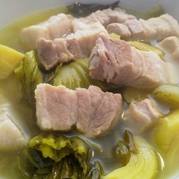 ต้มสามชั้นผักกาดดอง