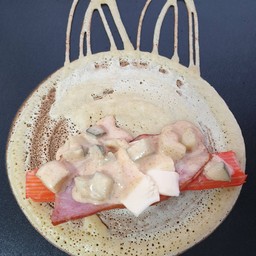 โตเกียวไส้เบอร์เกอร์ปูอัดเบค่อนชีส