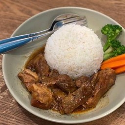 ข้าวซี่โครงตุ๋นน้ำผึ้ง