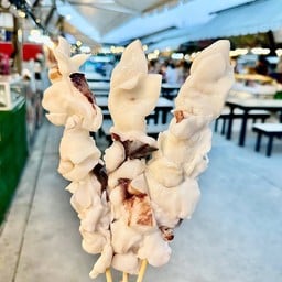 คอ คาง หมึกย่าง 1 ไม้