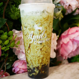 ชาเขียวมะลิไข่มุกลาวา