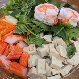 ยำลุยสวน (กุ้ง)