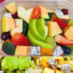 สลัดผลไม้รวม ล้วน(ฟรี! น้ำสลัด)